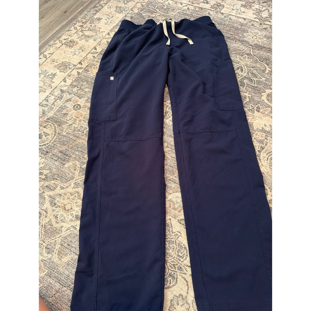 Figs Axim Men's Navy Blue Cargo Scrub Pants